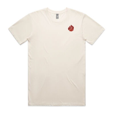 Mens Ignite Tee - Ecru Thumbnail