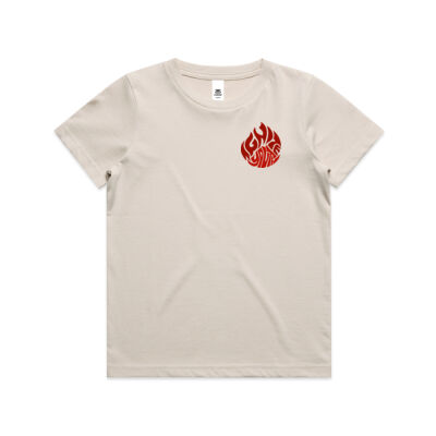 Kids Small Print Tee - Bone Thumbnail