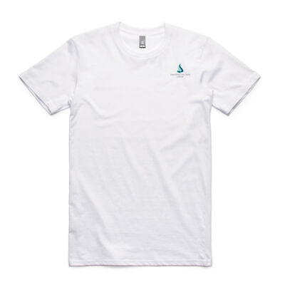 Mens Deeper Tee - White Thumbnail