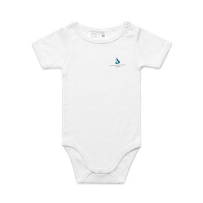 Baby Deeper Onesie - White Thumbnail